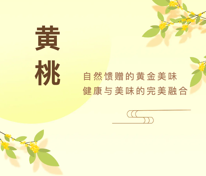 揭秘!  高山云雾中的甜蜜精灵——炎陵黄桃